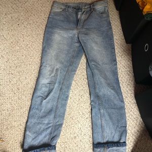 brandy melville MOLLY light high waisted jeans